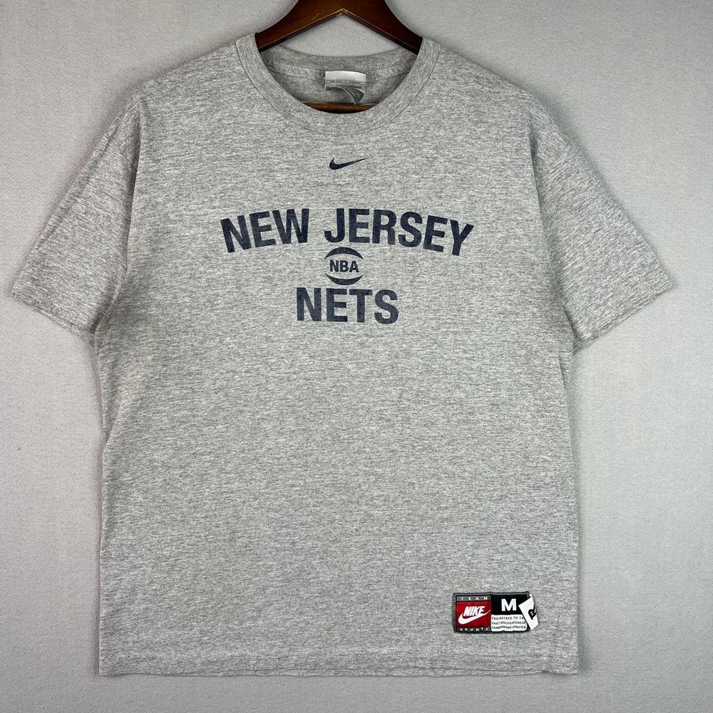 New Jersey Nets Vintage Nike NBA Basketball Tee Shirt M